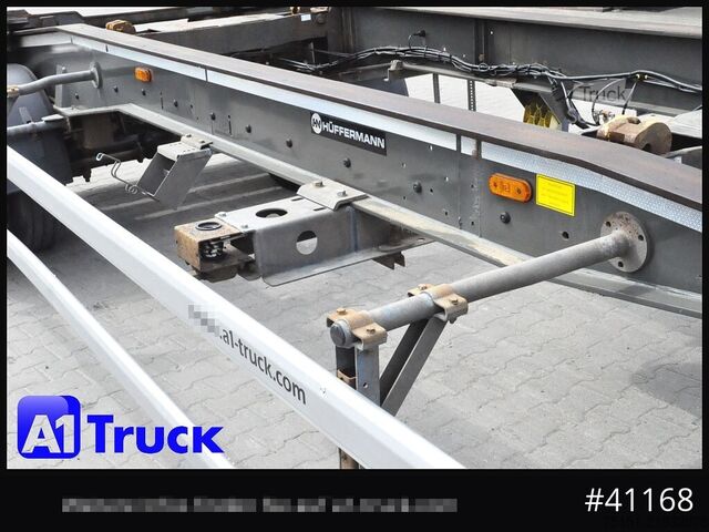 Remolque roll off HUEFFERMANN HSA 1870 BPW, 1 Hand