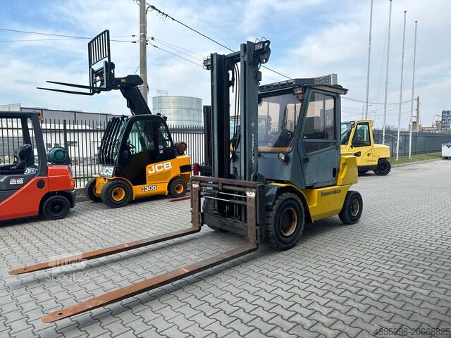 4-колесный вилочный погрузчик Jungheinrich DFG45/Positioner+sideshift/Air condition