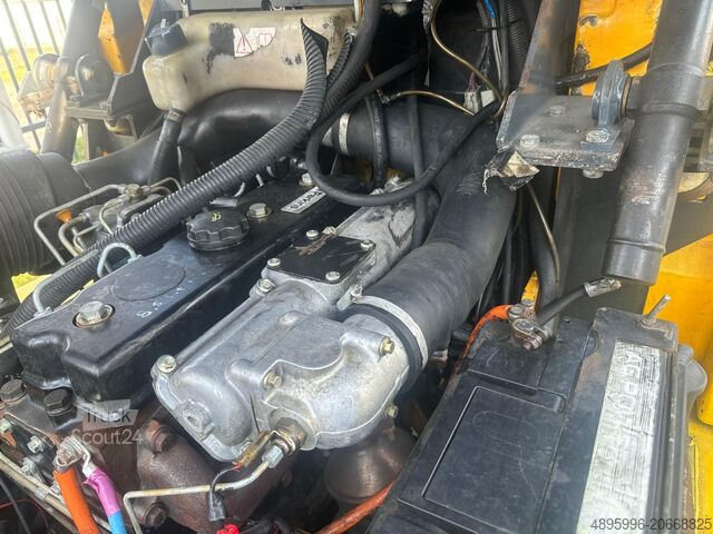 4-колесный вилочный погрузчик Jungheinrich DFG45/Positioner+sideshift/Air condition