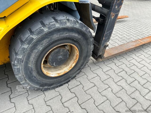 4-колесный вилочный погрузчик Jungheinrich DFG45/Positioner+sideshift/Air condition