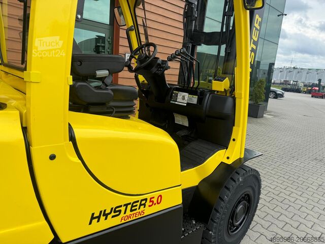 4-колесный вилочный погрузчик Hyster H 5.0FT/Positioner+sideshift/ 3662 hours
