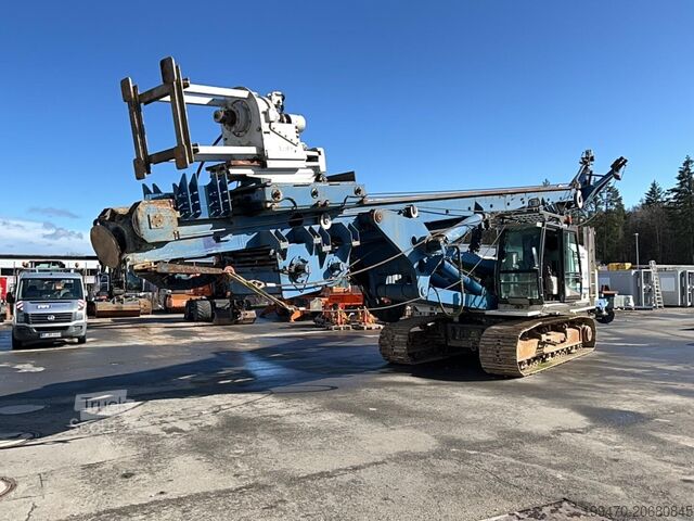 бурова установка Delmag SR 25 BT / RH 18 on Sennebogen SR25 with ABI MDBA 3500 Soil Improvement Rig
