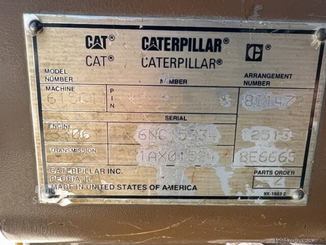 Скребок Caterpillar 615C