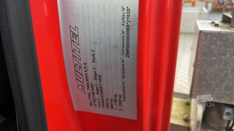 Kamyona monte hava çalışma platformu Nissan Cabstar 35.12 Multitel MT 162 EX (16m)