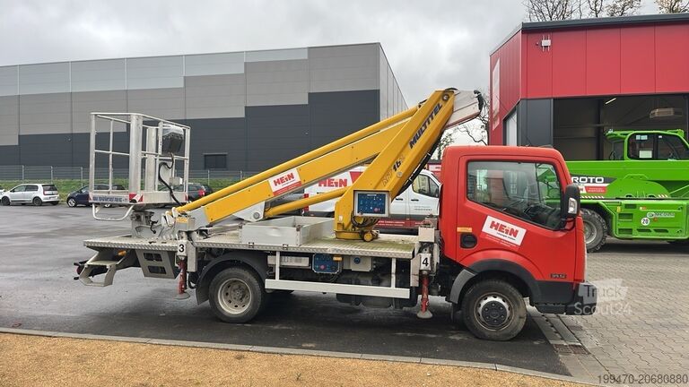 Kamyona monte hava çalışma platformu Nissan Cabstar 35.12 Multitel MT 162 EX (16m)