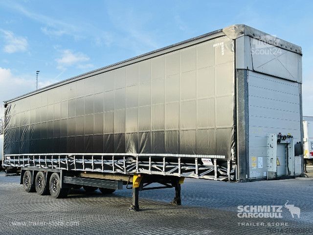 Naczepa otwarta z plandeką Schmitz Cargobull Curtainsider Mega Getränke