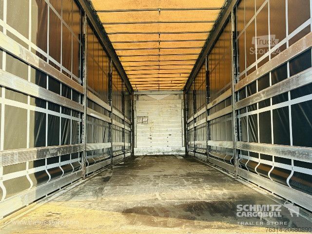 Naczepa otwarta z plandeką Schmitz Cargobull Curtainsider Mega Getränke