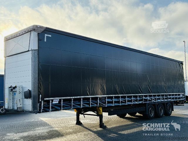 Naczepa otwarta z plandeką Schmitz Cargobull Curtainsider Mega Getränke