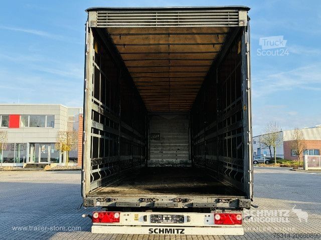 Naczepa otwarta z plandeką Schmitz Cargobull Curtainsider Mega Getränke