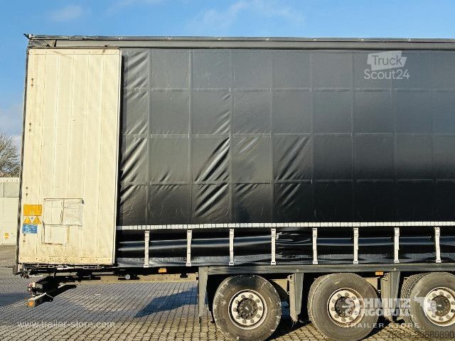 Naczepa otwarta z plandeką Schmitz Cargobull Curtainsider Mega Getränke