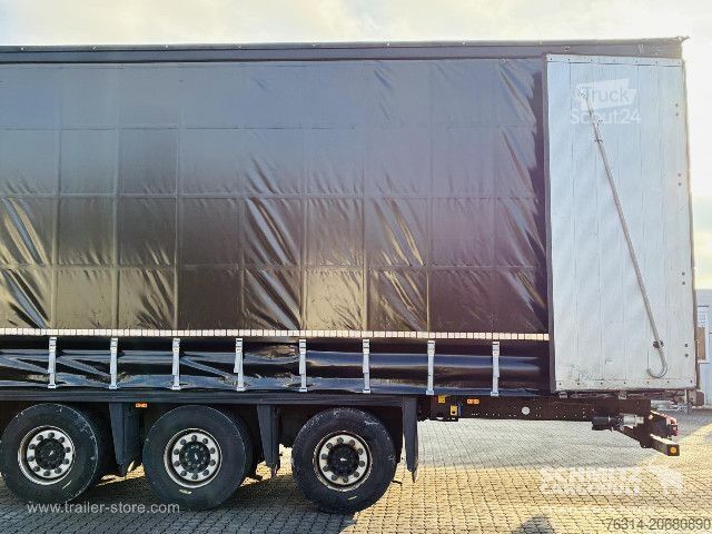 Naczepa otwarta z plandeką Schmitz Cargobull Curtainsider Mega Getränke