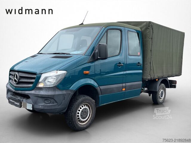 Aizkaru sānu furgons Mercedes-Benz Sprinter 316 CDI 4x4 Doka Pri/Pla Klima Standh. AHK