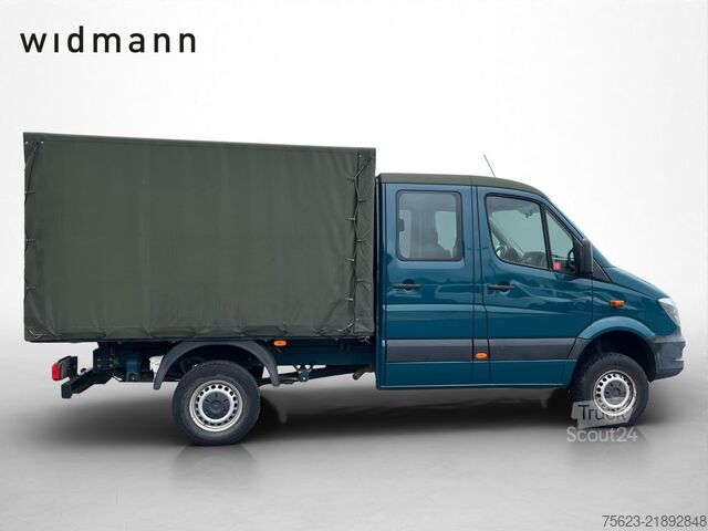 Samochód dostawczy z plandeką Mercedes-Benz Sprinter 316 CDI 4x4 Doka Pri/Pla Klima Standh. AHK