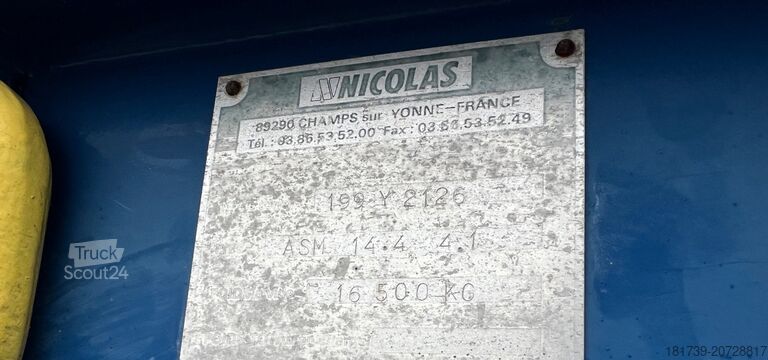 Traktorterminal Nicolas ASM14.4-4.1 terminal tractor 8x2x8 / 200