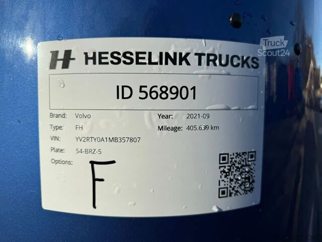 Standaard-SZM Volvo FH 460 Globetrotter XL 2x tank Standairco 405.3...