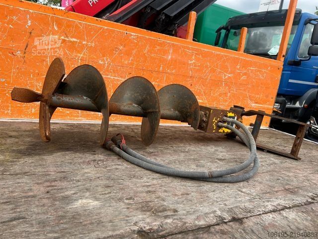 Autoutilitară cu macara montată pe șasiu de camion DAF LF 230*Palfinger Kran PK5.501 Solid+Funk+Greifer