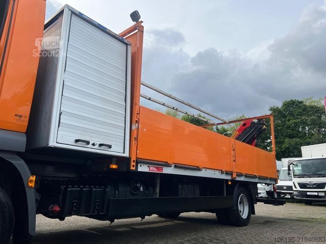 Autoutilitară cu macara montată pe șasiu de camion DAF LF 230*Palfinger Kran PK5.501 Solid+Funk+Greifer