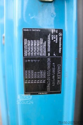 LKW mit Pritsche & Plane MERCEDES-BENZ 1330 4x2 BL - Schwenkwand - Nr.: 650