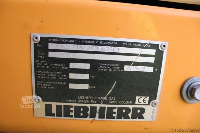 Koparka gąsienicowa LIEBHERR R 930 NLC MONO Nr.: 260