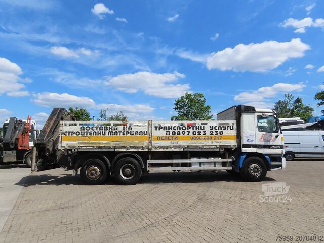 Camião-grua Mercedes-Benz Actros 2535 Crane. Palfinger PK17000, 6x2 , 3...