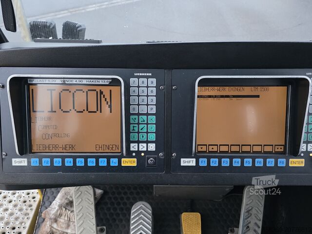 Grúa móvil Liebherr LTM 1500-8.1