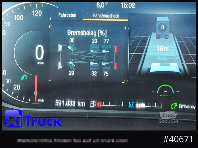 Camion con cassone intercambiabile MAN TGX, 26,510,  Multiwechsleer 2x AHK,  Intarder,