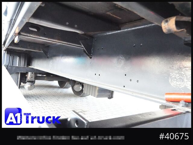 Semi-remorque bâchée KRONE SD 27, Staplerhalterung, Liftachse, Lenkachse