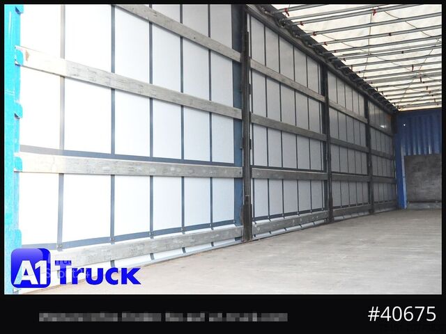 Semi-remorque bâchée KRONE SD 27, Staplerhalterung, Liftachse, Lenkachse