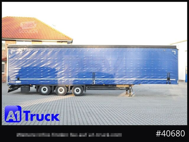 Open oplegger met zeil SCHMITZ SCB 24, Mega, Speed Curtain, VDI 2700, deutsche Zulassung