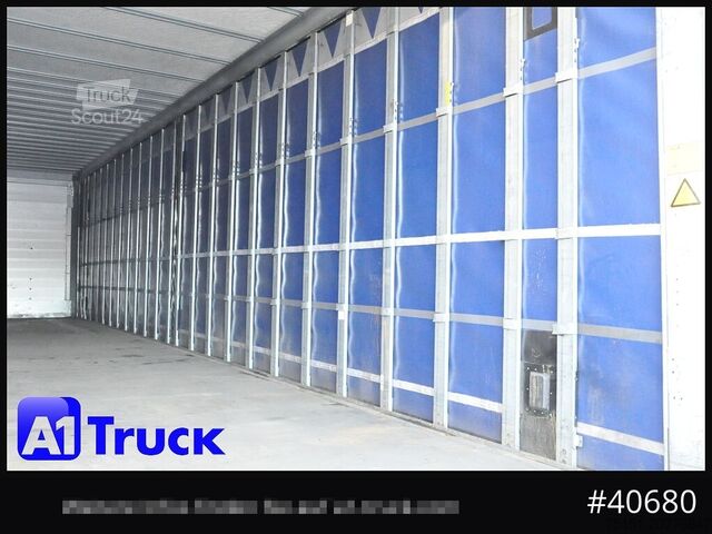 Atvira puspriekabė su tentu SCHMITZ SCB  24, Mega, Speed Curtain, VDI 2700, deutsche Zulassung