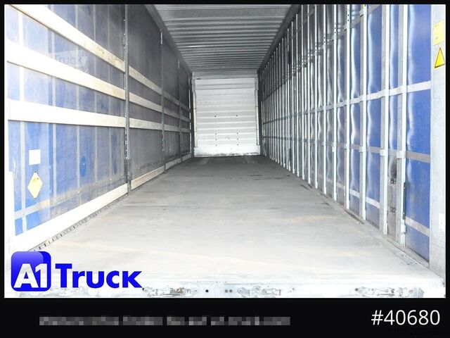 Atvira puspriekabė su tentu SCHMITZ SCB  24, Mega, Speed Curtain, VDI 2700, deutsche Zulassung