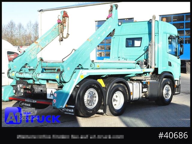 Savivartis sunkvežimis SCANIA G410 Meiller AK 16 Funk Lenkachse