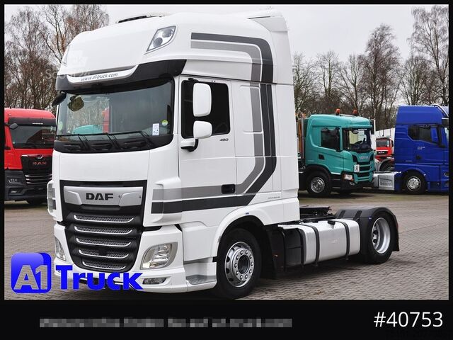 Tūrinis vilkikas DAF XF 480 SSC, Volumen, Intarder, Standklima,