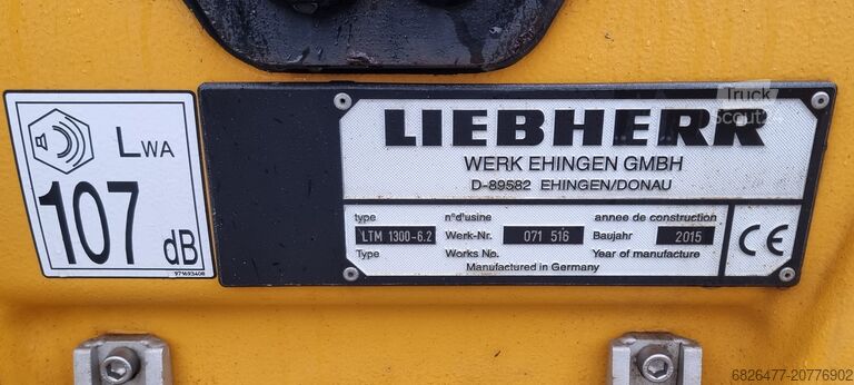 Mobilni žerjav Liebherr LTM 1300 6-2