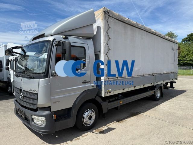 Camion bâché MERCEDES-BENZ ATEGO 818 L Pritsche/Plane 7,10 m LBW 1 T*EDSCHA