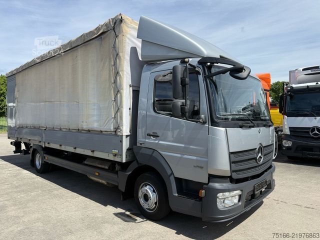 Camion bâché MERCEDES-BENZ ATEGO 818 L Pritsche/Plane 7,10 m LBW 1 T*EDSCHA