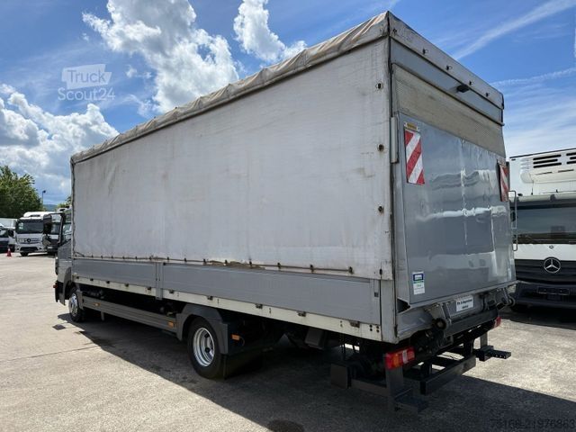 Camion bâché MERCEDES-BENZ ATEGO 818 L Pritsche/Plane 7,10 m LBW 1 T*EDSCHA