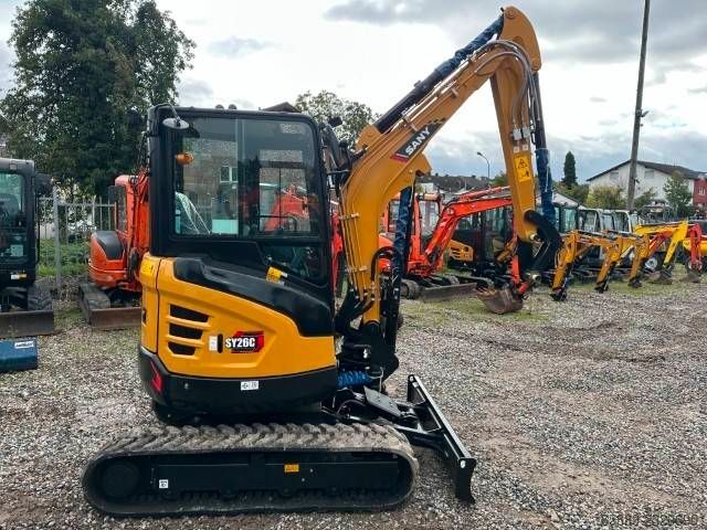 Minikotró SANY SY 26 C Minibagger 27.500 EUR