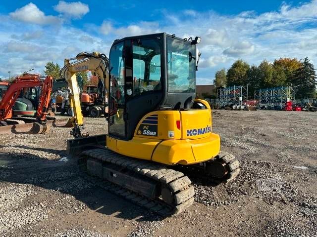 Minikotró KOMATSU PC 58 MR-5 E0 Kettenbagger 42.500 EUR / AC