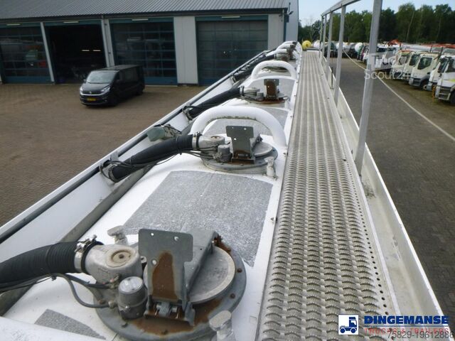 Tank General Trailers Fuel tank alu 40 m3 / 7 comp