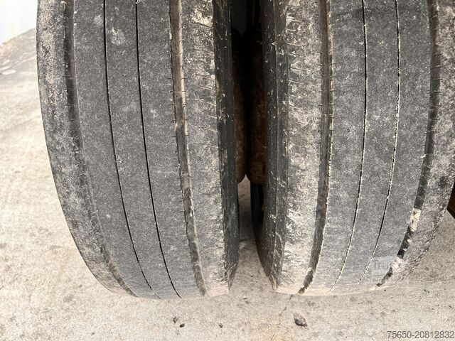 Remorcă cu platformă joasă Ackermann PA-F 18/7.4E 2 Achs Jumboanhänger Mega