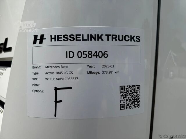 Standard-SZM Mercedes-Benz Actros 1845 L Gigaspace 2x tank Standairco Smar...