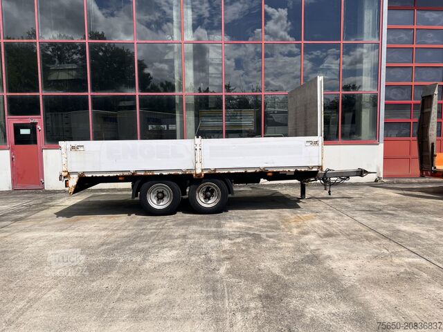 Open trailer Müller Mitteltal EAL-TA  Tandem- Pritschenanhänger