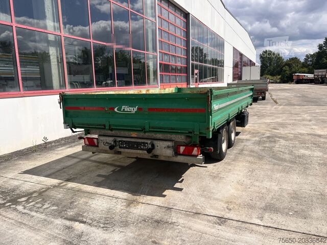 Tipper trailer  TK  Tandemkipper- Tieflader, wenig Benutzt