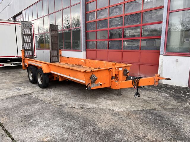 Remorque porte-engins surbaissée tt Tandemtieflader