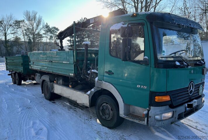 Kipper LKW Mercedes-Benz Atego 815 Kipper / Kran