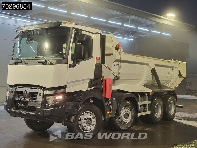 Volquete Renault C 520 8X4 15m3 tipper Steel suspension Big-Axle...