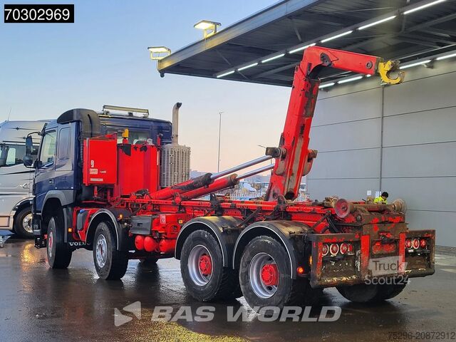 System med krogarm Volvo FMX 500 FMX 8X6 HYVA 30-57-S Containersystem 8x...