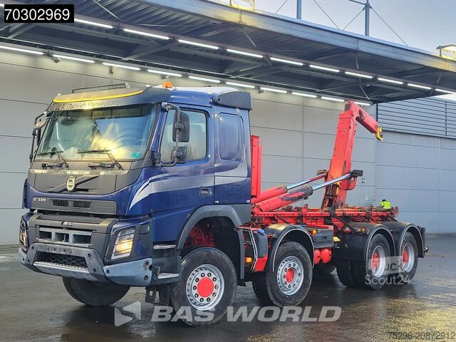 System med krogarm Volvo FMX 500 FMX 8X6 HYVA 30-57-S Containersystem 8x...