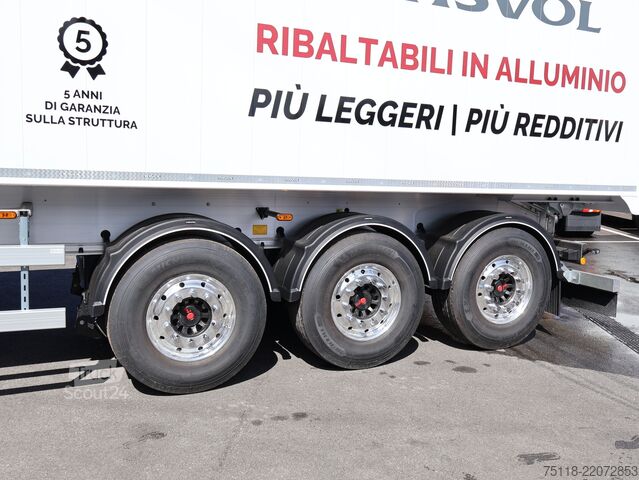 Kiperska poluprikolica Tisvol RIBALTABILE 52 mc